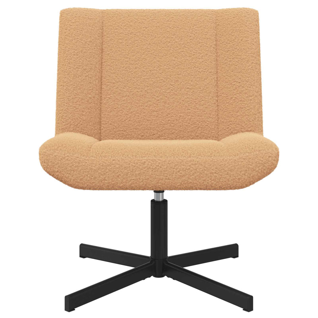Silla giratoria Beige 63 x 75 x 76 cm Piel de oveja