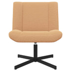 Silla giratoria Beige 63 x 75 x 76 cm Piel de oveja