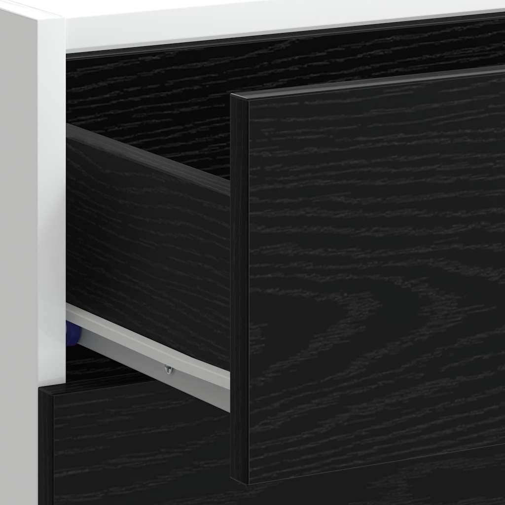 Gabinete Base de Cocina con cajón Roble Negro 40 x 46 x 81,5 cm