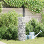 Grifo de Gabión Plateado 25 x 25 x 100 cm Acero inoxidable