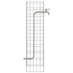 Grifo de Gabión Plateado 25 x 25 x 100 cm Acero inoxidable