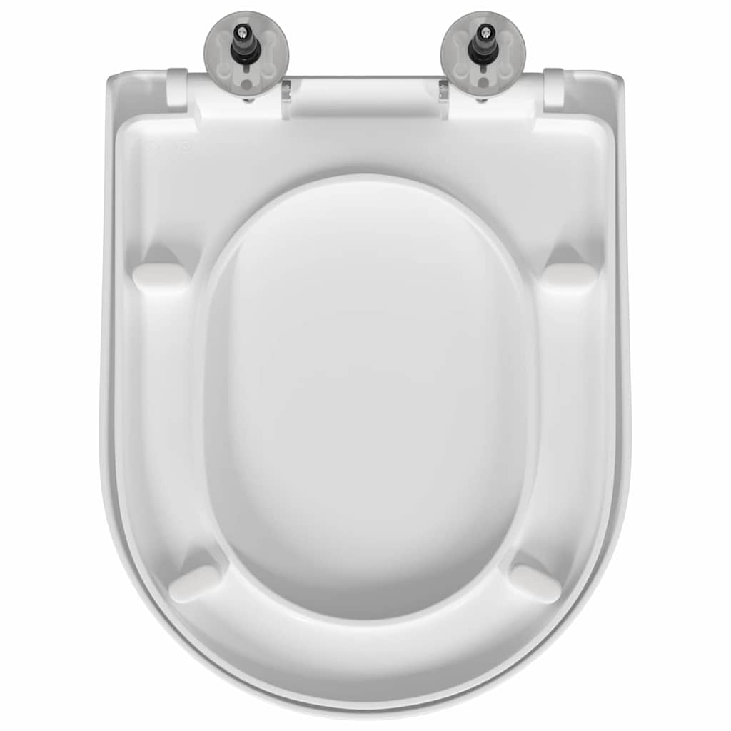 Asiento de WC Ajustable 48 x 36,5 x 4,5 cm Polipropileno
