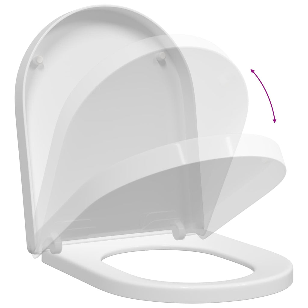 Asiento de WC Ajustable 48 x 36,5 x 4,5 cm Polipropileno