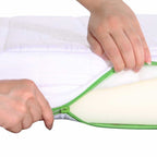 Marco de cama con colchón extensible con cabecera 80 x 200 cm