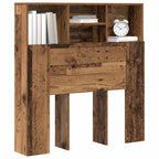 Cabecero con armario Madera vieja 100 x 19 x 103,5 cm