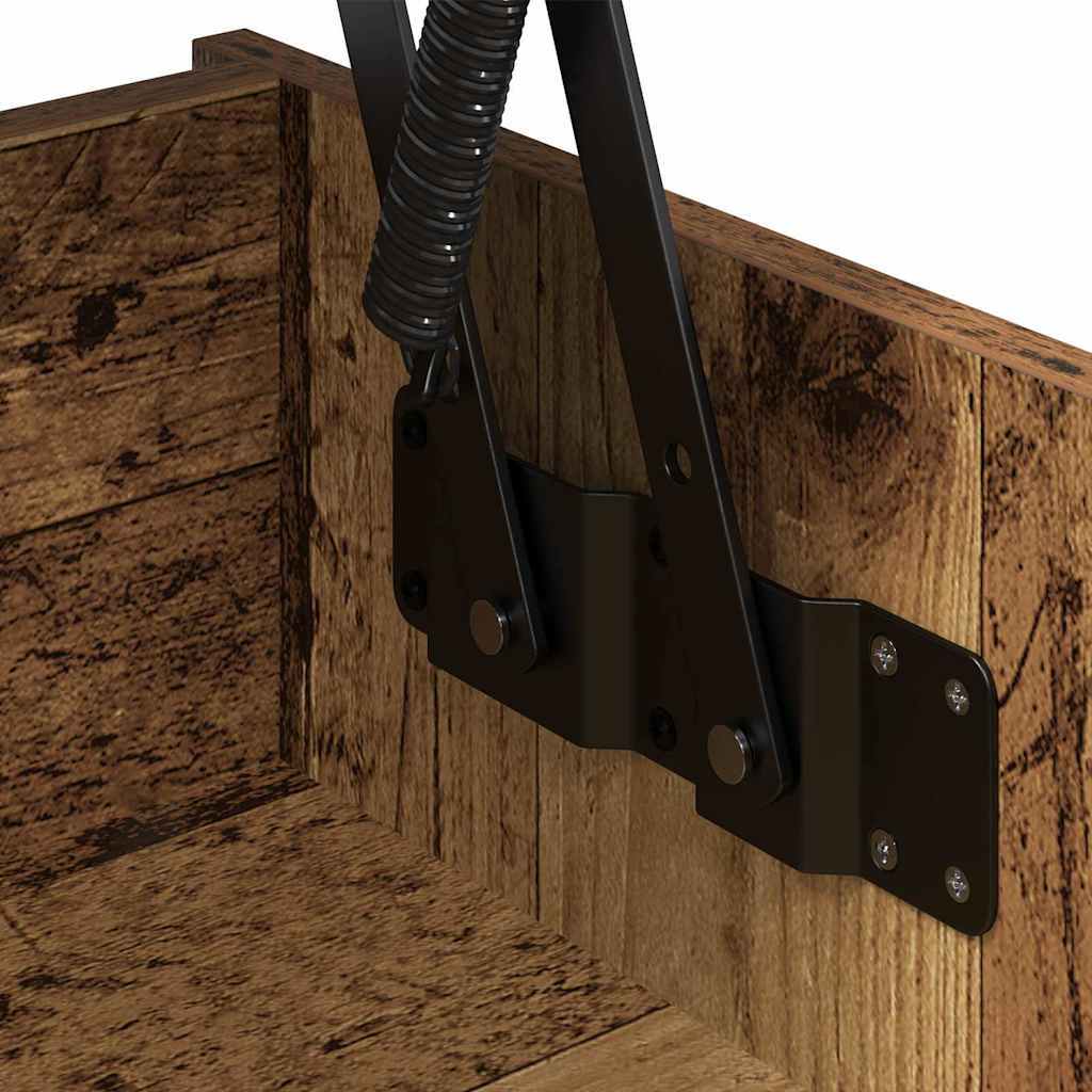 Mesa de Café Madera envejecida 80 x 50,5 x 41,5 cm