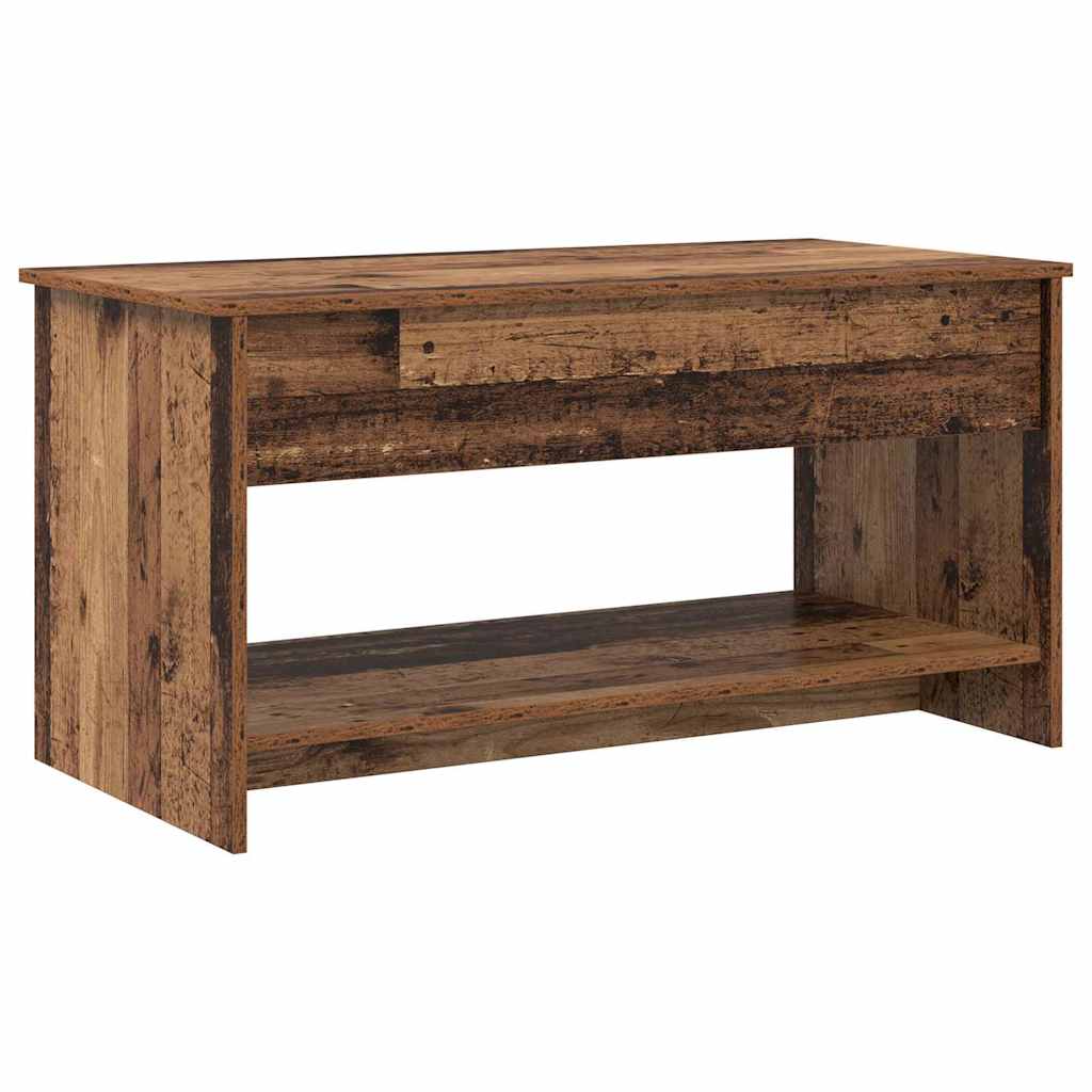 Mesa de Café Madera envejecida 80 x 50,5 x 41,5 cm