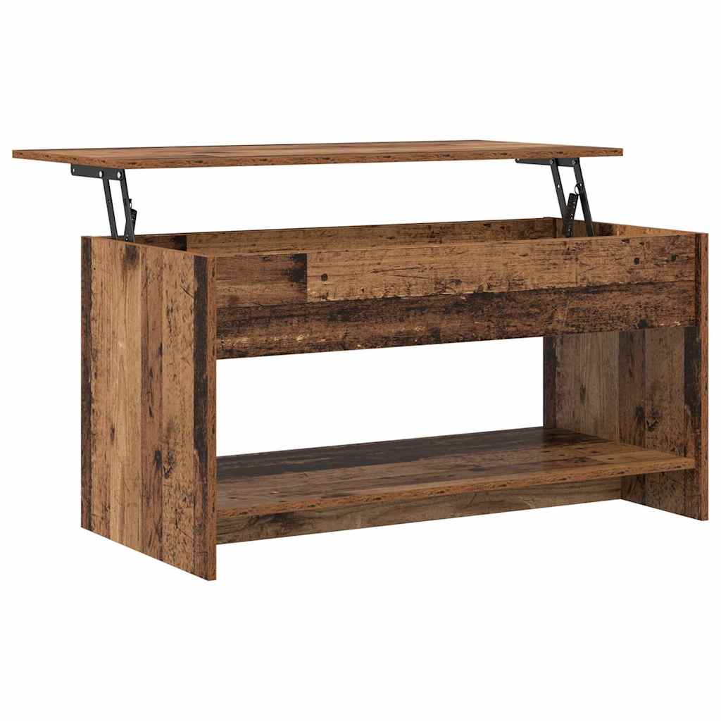 Mesa de Café Madera envejecida 80 x 50,5 x 41,5 cm