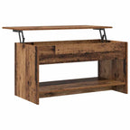 Mesa de Café Madera envejecida 80 x 50,5 x 41,5 cm