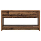 Mesa de Café Madera envejecida 80 x 50,5 x 41,5 cm