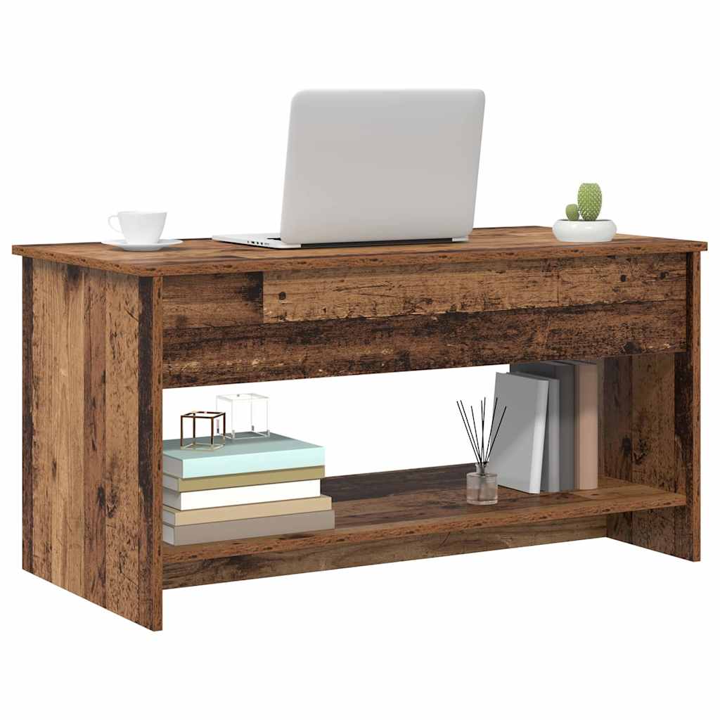 Mesa de Café Madera envejecida 80 x 50,5 x 41,5 cm