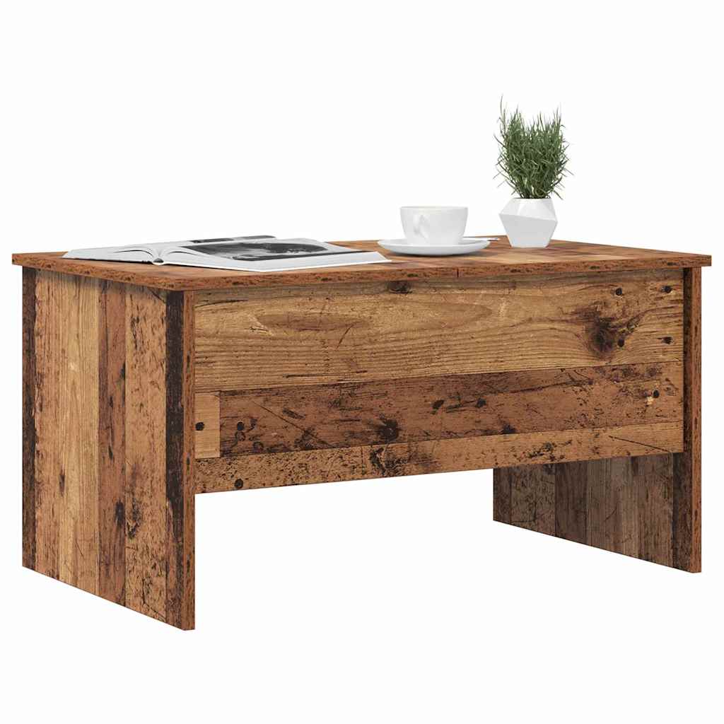 Mesa de Café Madera envejecida 102 x 50,5 x 46,5 cm