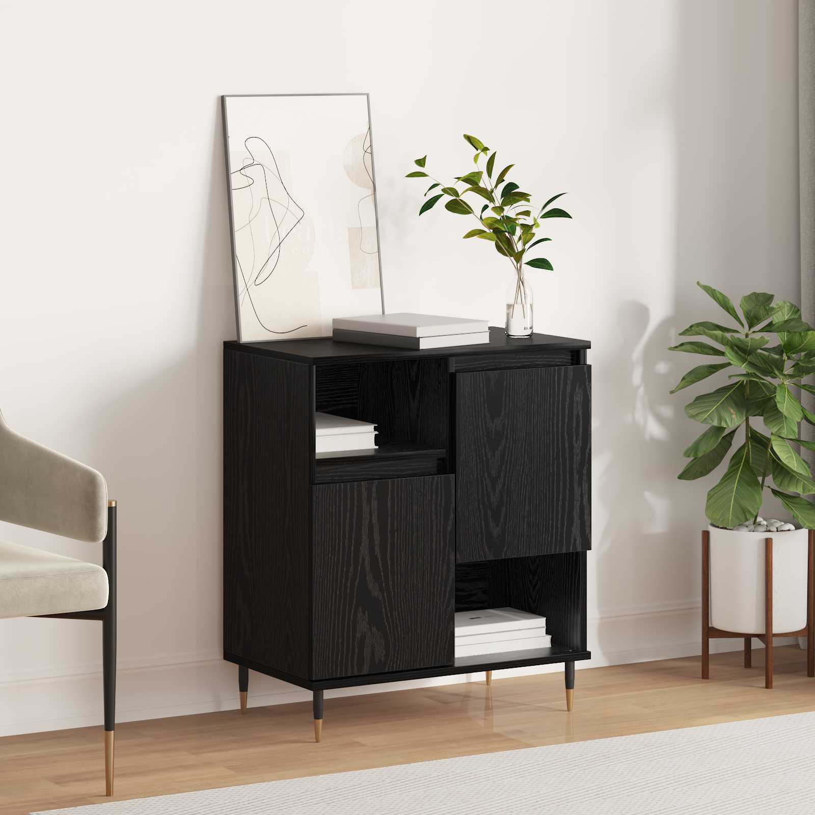 Handmade Oak Sideboard 60 x 35 x 70 cm