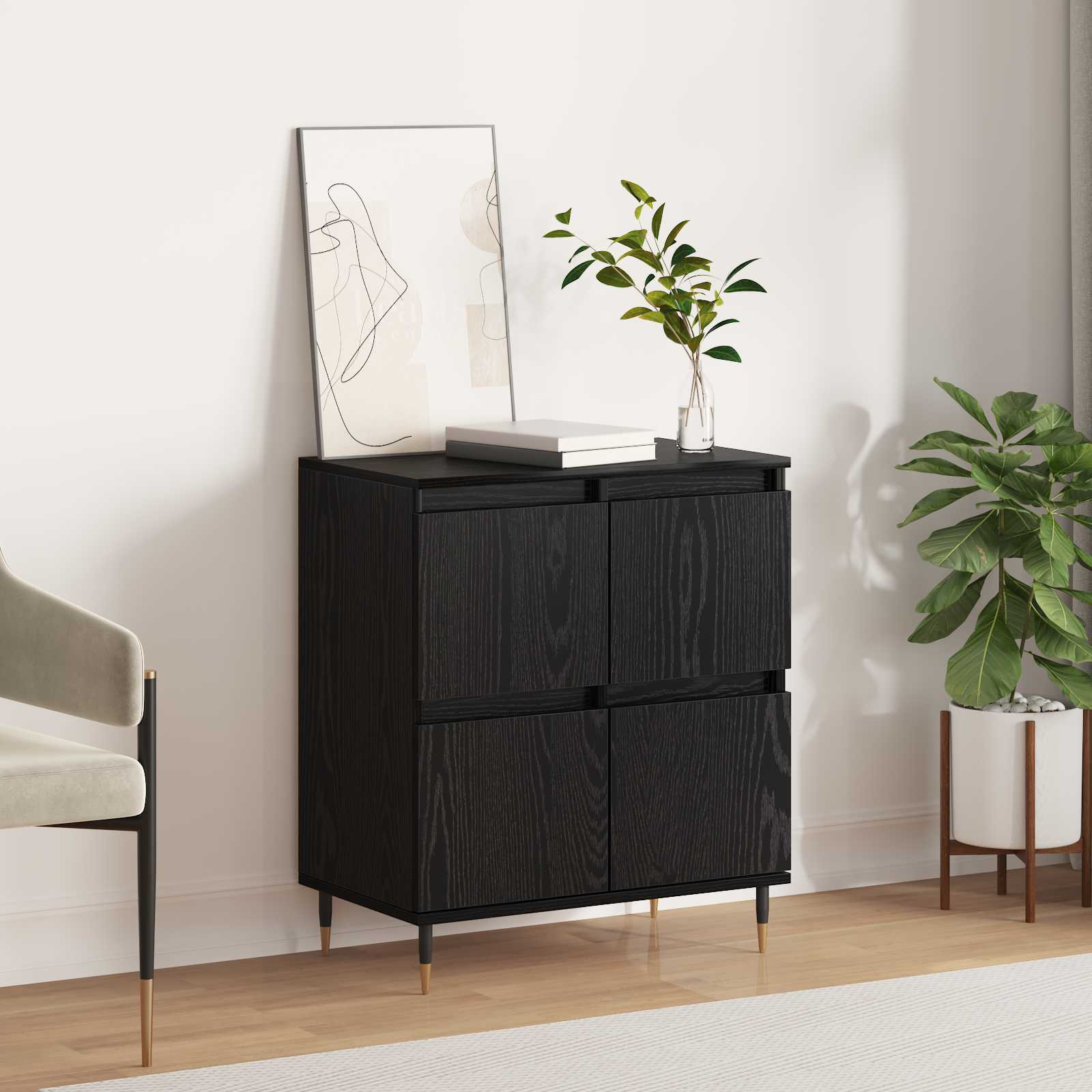 Sideboard Old wood 60 x 35 x 70 cm
