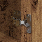 Armario de Noche 2 pcs Madera antigua Madera contrachapada