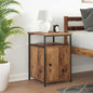 Armario de Noche 2 pcs Madera antigua Madera contrachapada