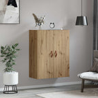 Armario de Pared Roble artesanal 69,5 x 34 x 90 cm