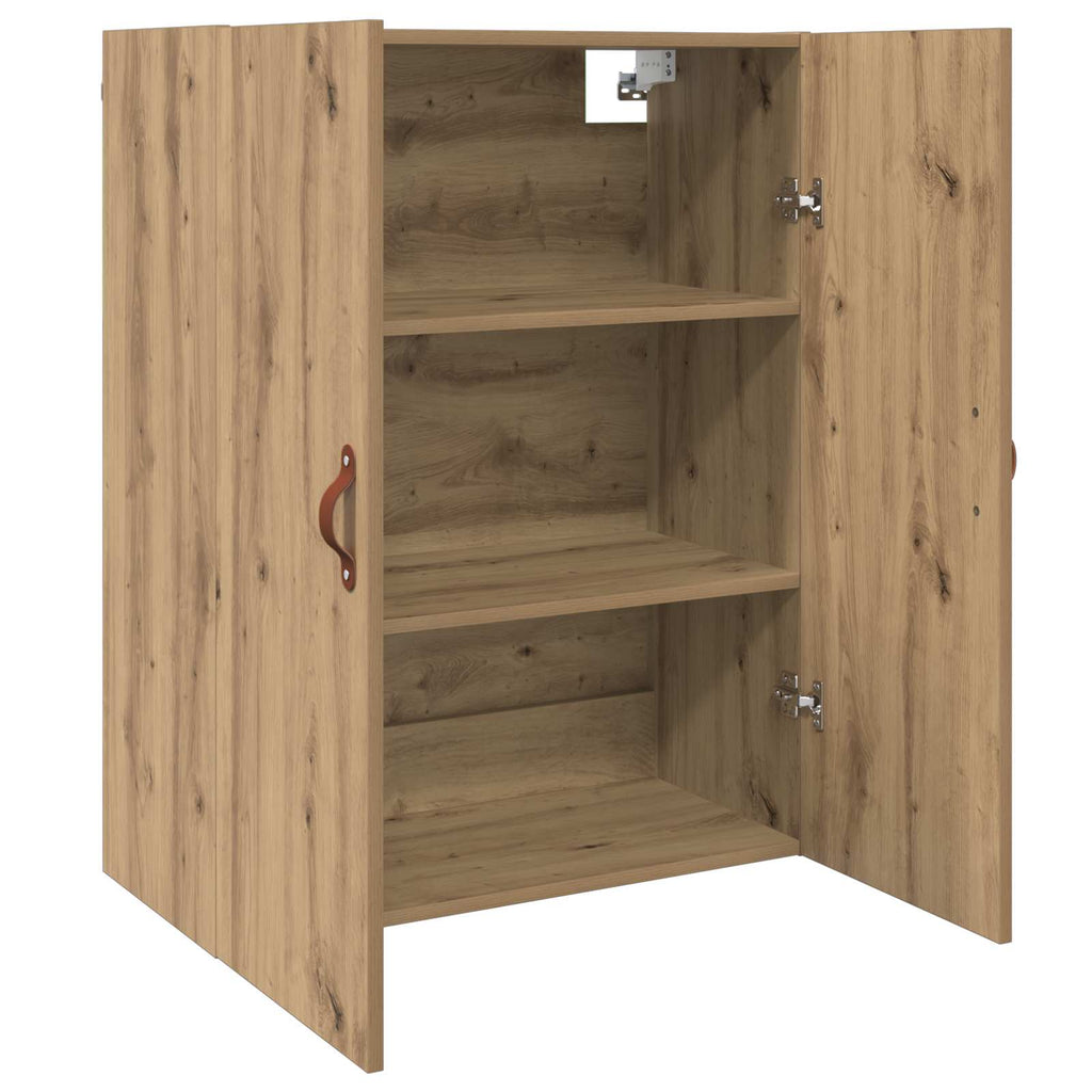 Armario de Pared Roble artesanal 69,5 x 34 x 90 cm