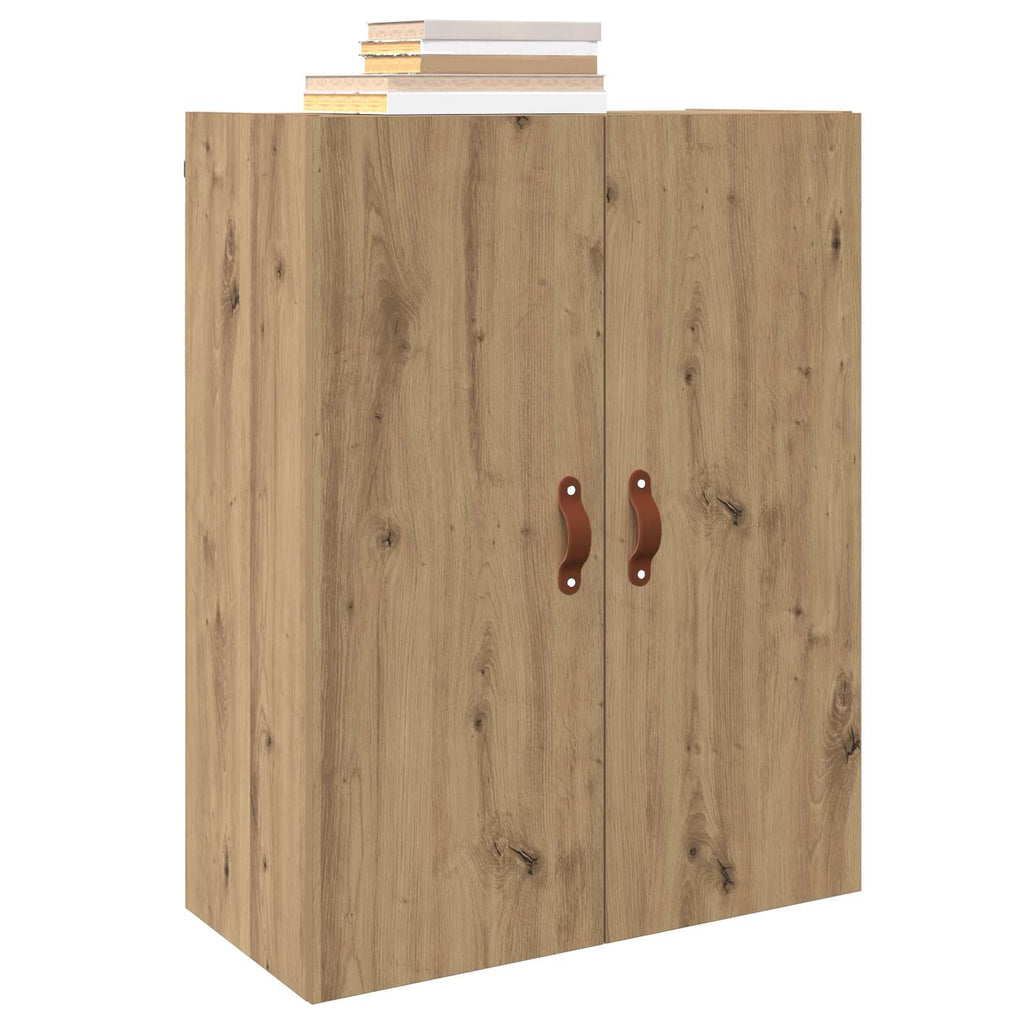 Armario de Pared Roble artesanal 69,5 x 34 x 90 cm