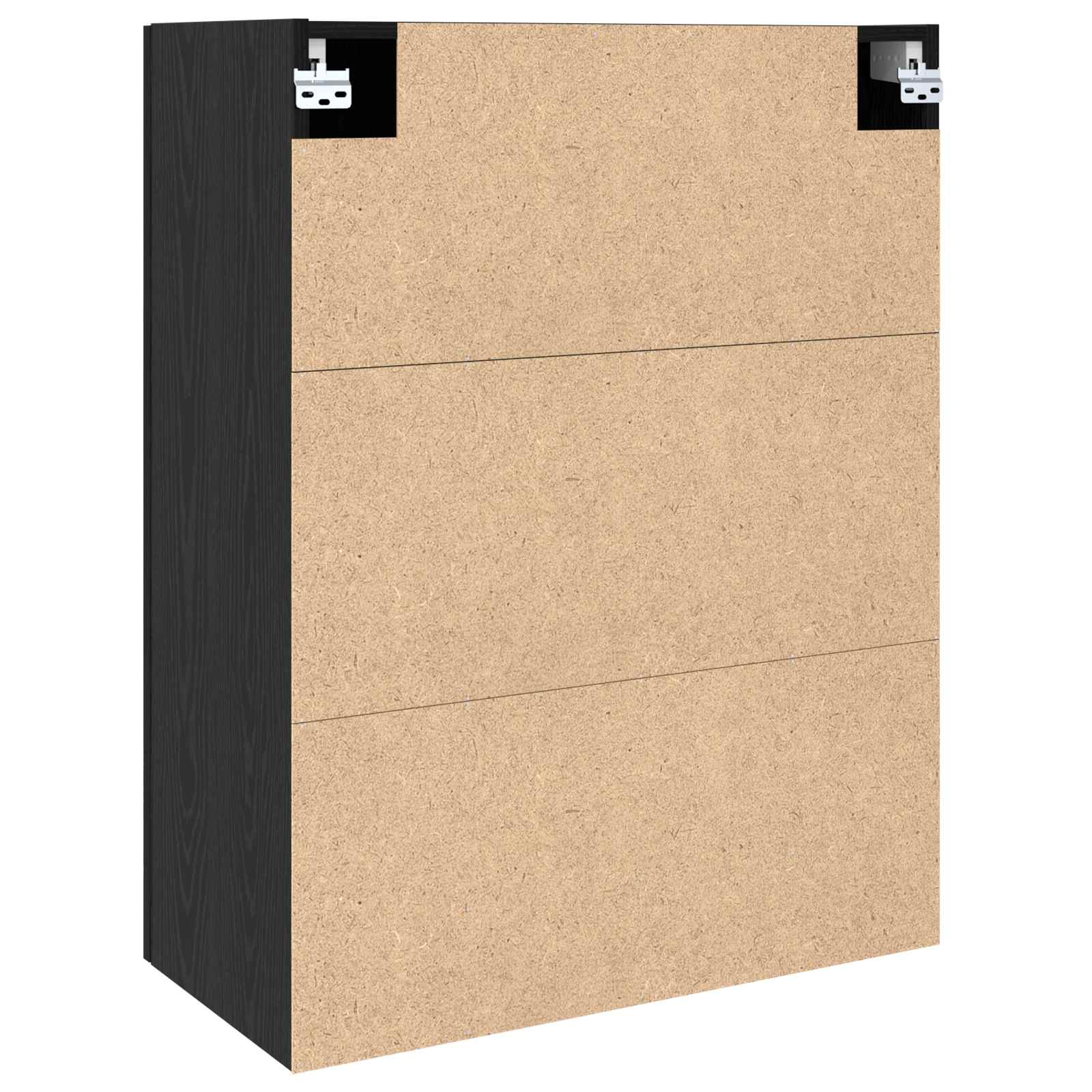 Armario de Pared Roble Negro 69,5 x 34 x 90 cm