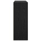 Armario de Pared Roble Negro 69,5 x 34 x 90 cm