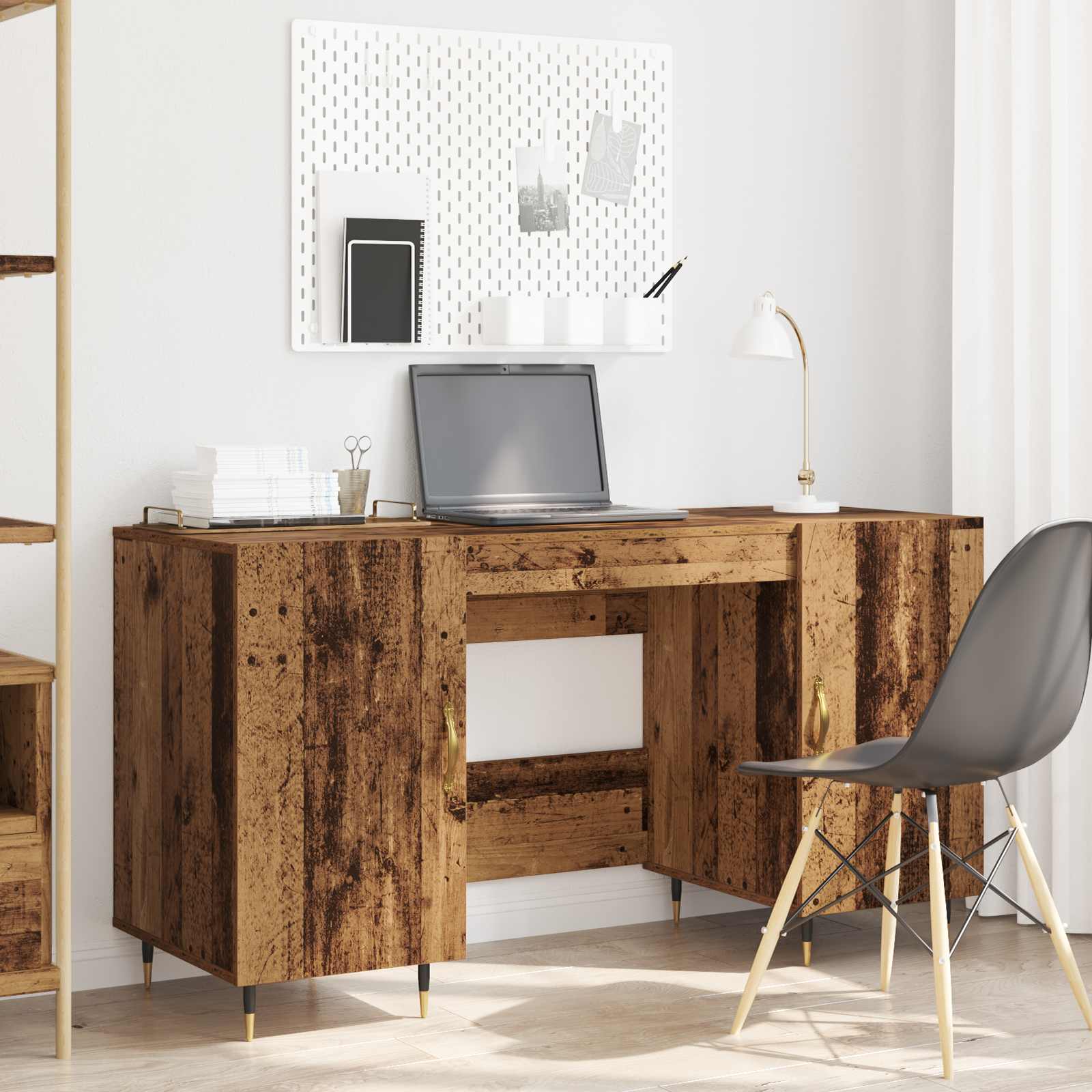Escritorio Madera vieja 140 x 50 x 75 cm Madera contrachapada