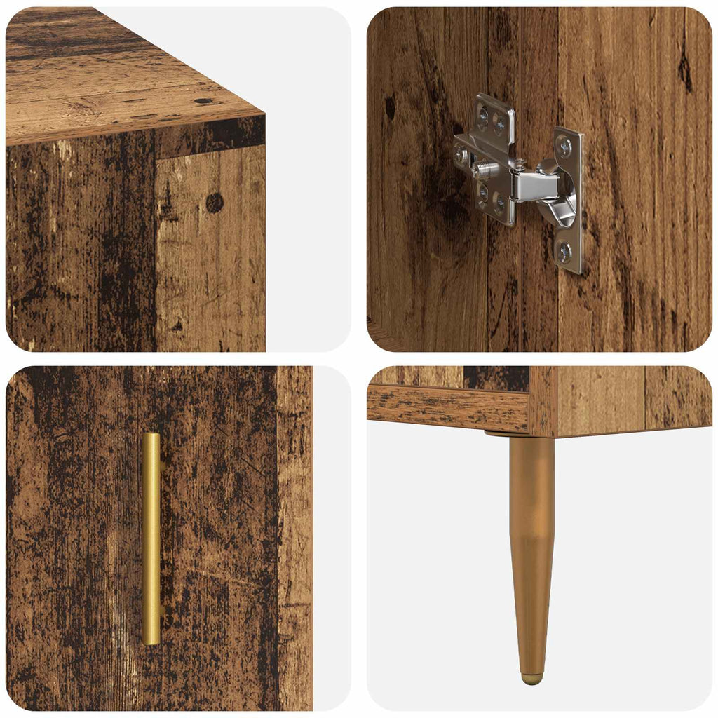 Escritorio Madera vieja 140 x 50 x 75 cm Madera contrachapada