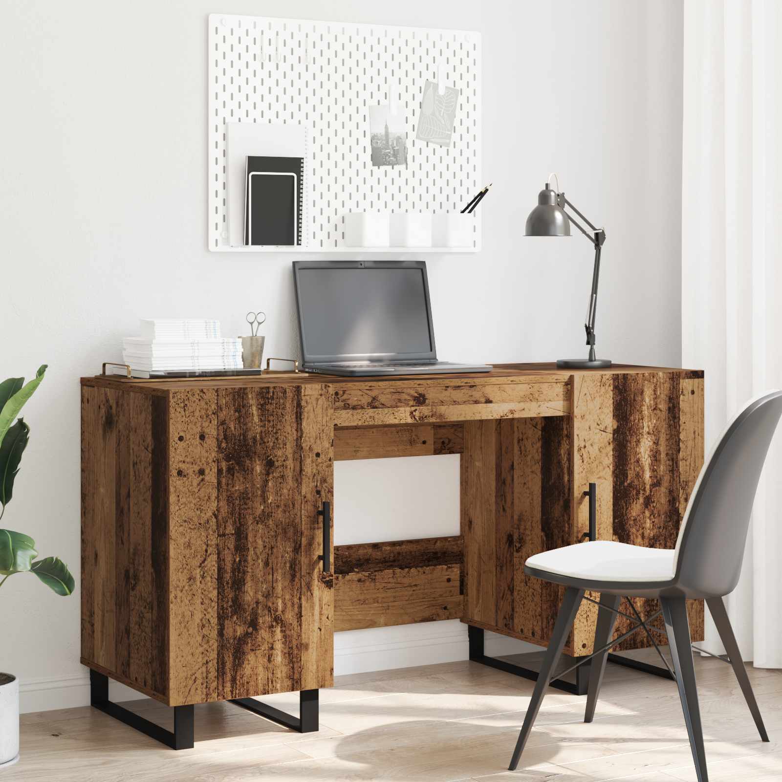 Escritorio Madera vieja 140 x 50 x 75 cm Madera contrachapada