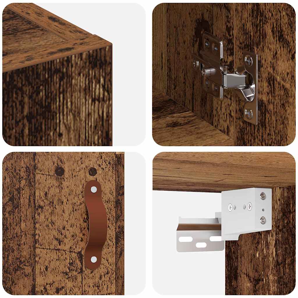 Mueble de pared Madera antigua 60 x 31 x 70 cm