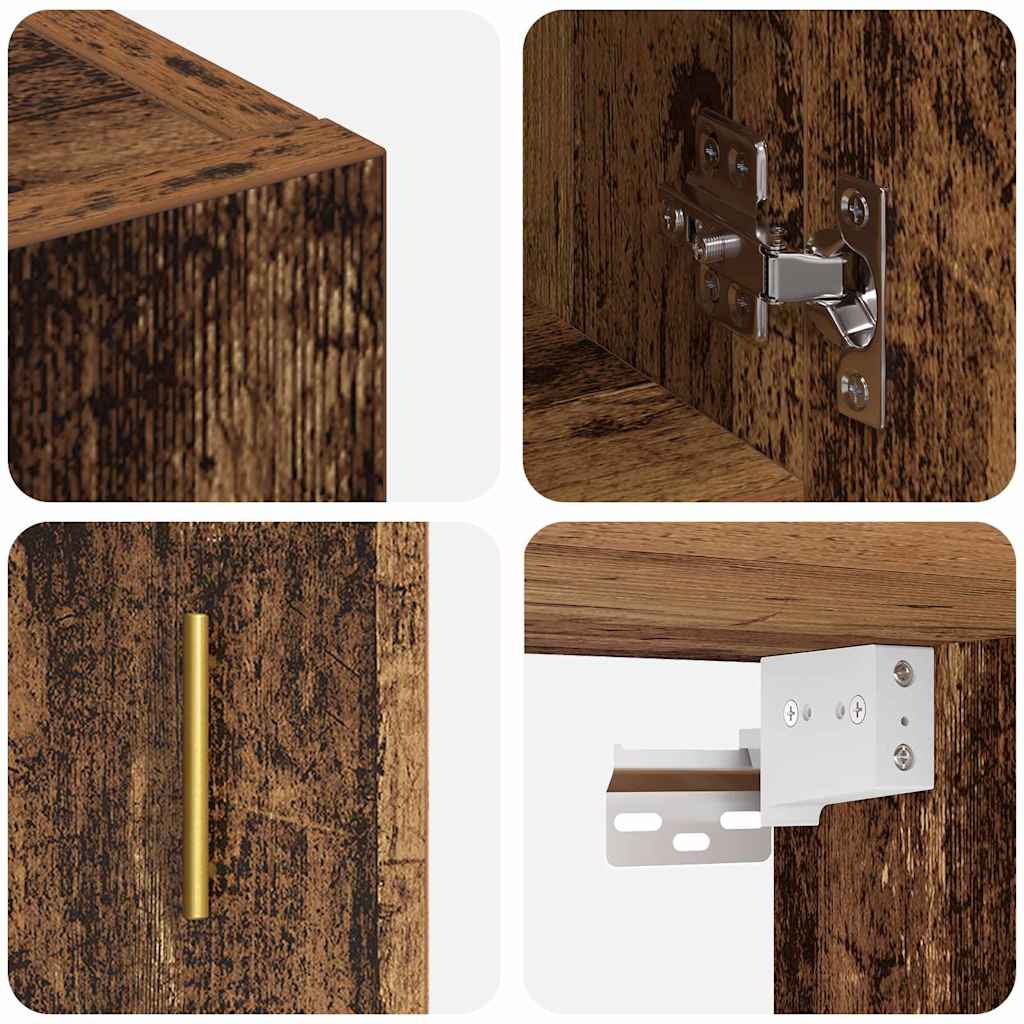 Mueble de pared Madera vieja 60 x 31 x 70 cm