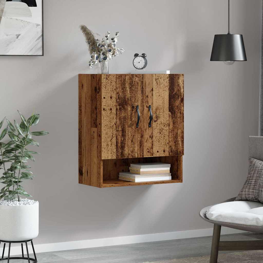 Armario de pared Madera vieja 60 x 31 x 70 cm