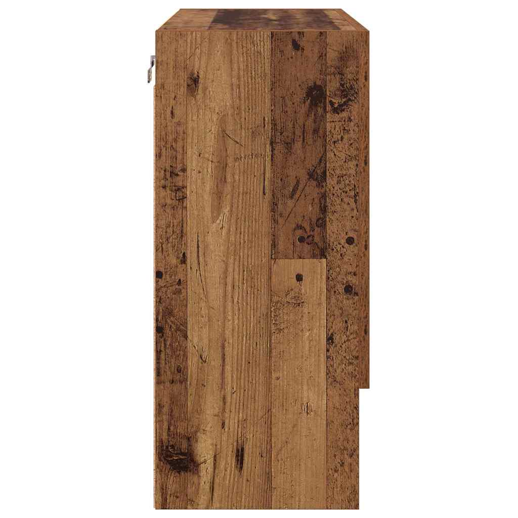 Armario de pared Madera vieja 60 x 31 x 70 cm
