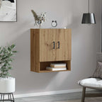 Armario de pared Roble artesanal 60 x 31 x 70 cm