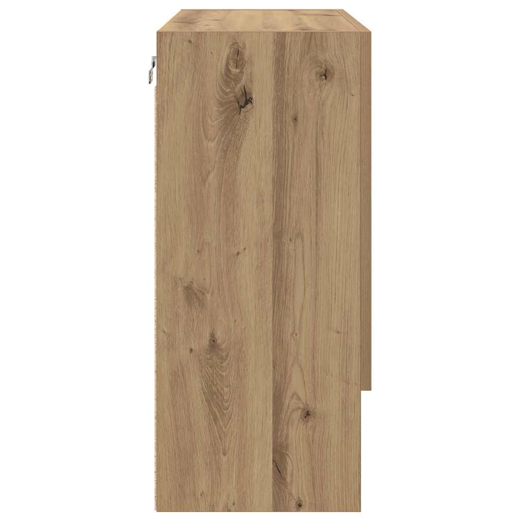 Armario de pared Roble artesanal 60 x 31 x 70 cm