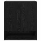 Armario de pared Roble Negro 60 x 31 x 70 cm