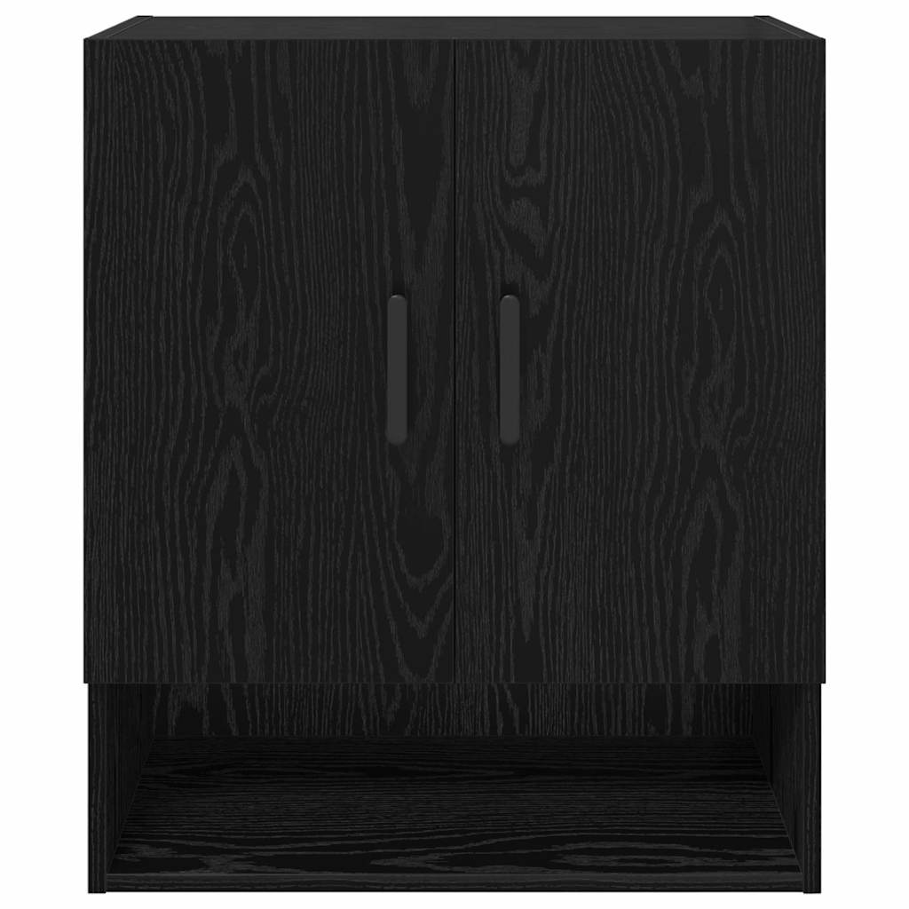 Armario de pared Roble Negro 60 x 31 x 70 cm