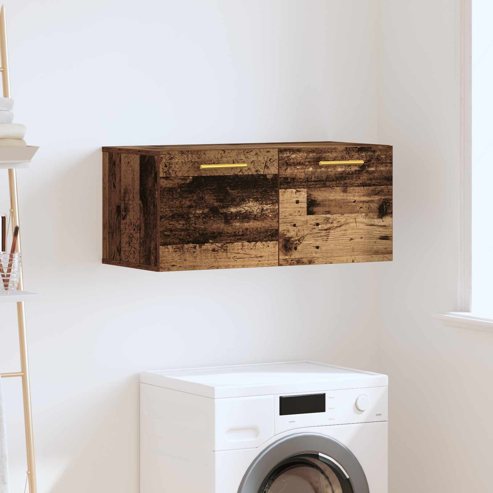 Mueble de pared Madera vieja 100 x 36.5 x 35 cm