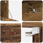 Armario de pared Madera vieja 100 x 36,5 x 35 cm