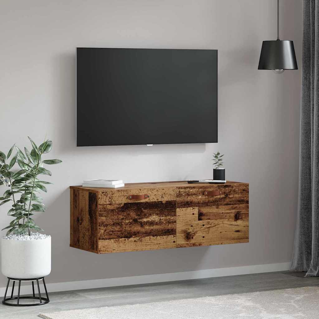 Armario de pared Madera vieja 100 x 36,5 x 35 cm