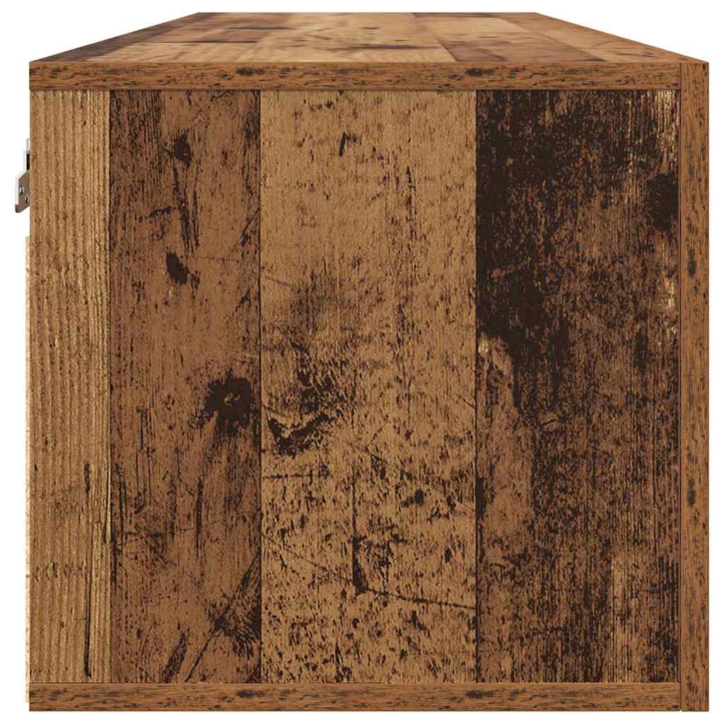 Mueble de pared Madera vieja 100 x 36.5 x 35 cm