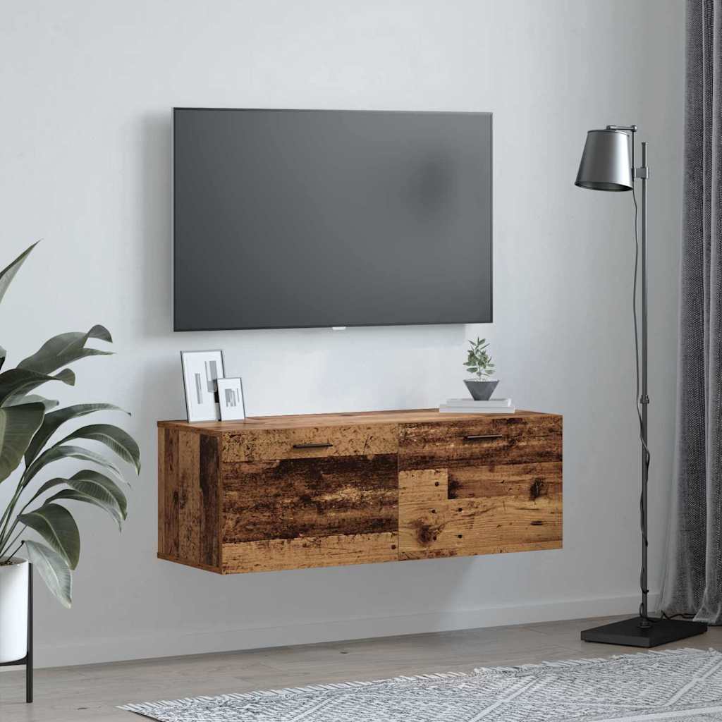 Armario de pared Madera vieja 100 x 36,5 x 35 cm