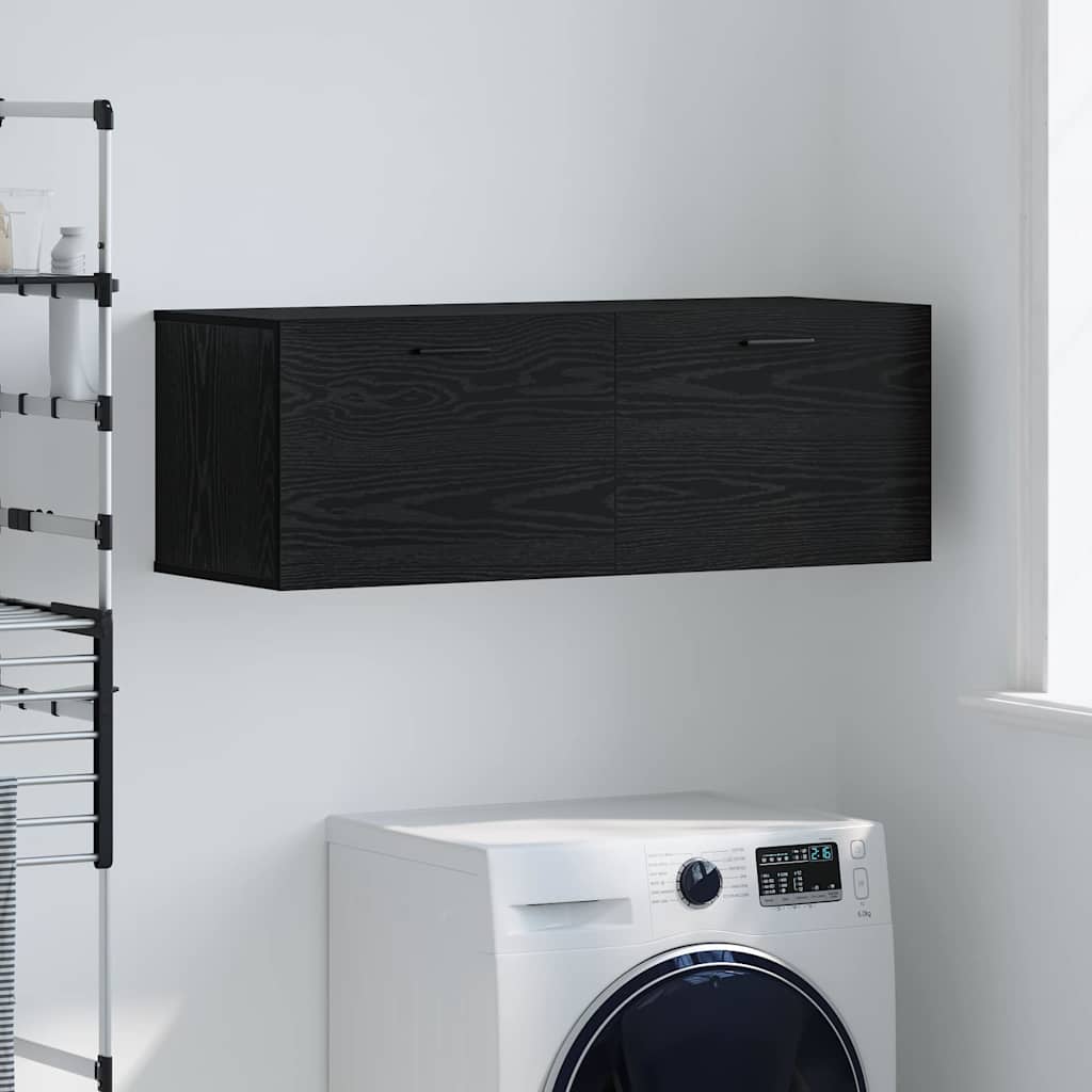 Old wooden wall cabinet 100 x 36.5 x 35 cm