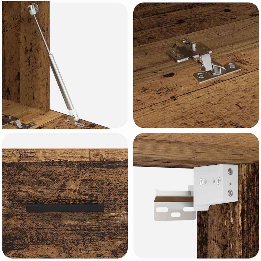 Mueble de pared Madera vieja 100 x 36.5 x 35 cm