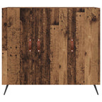 Aparador Madera vieja 89,5 x 34 x 80 cm Madera de ingeniería