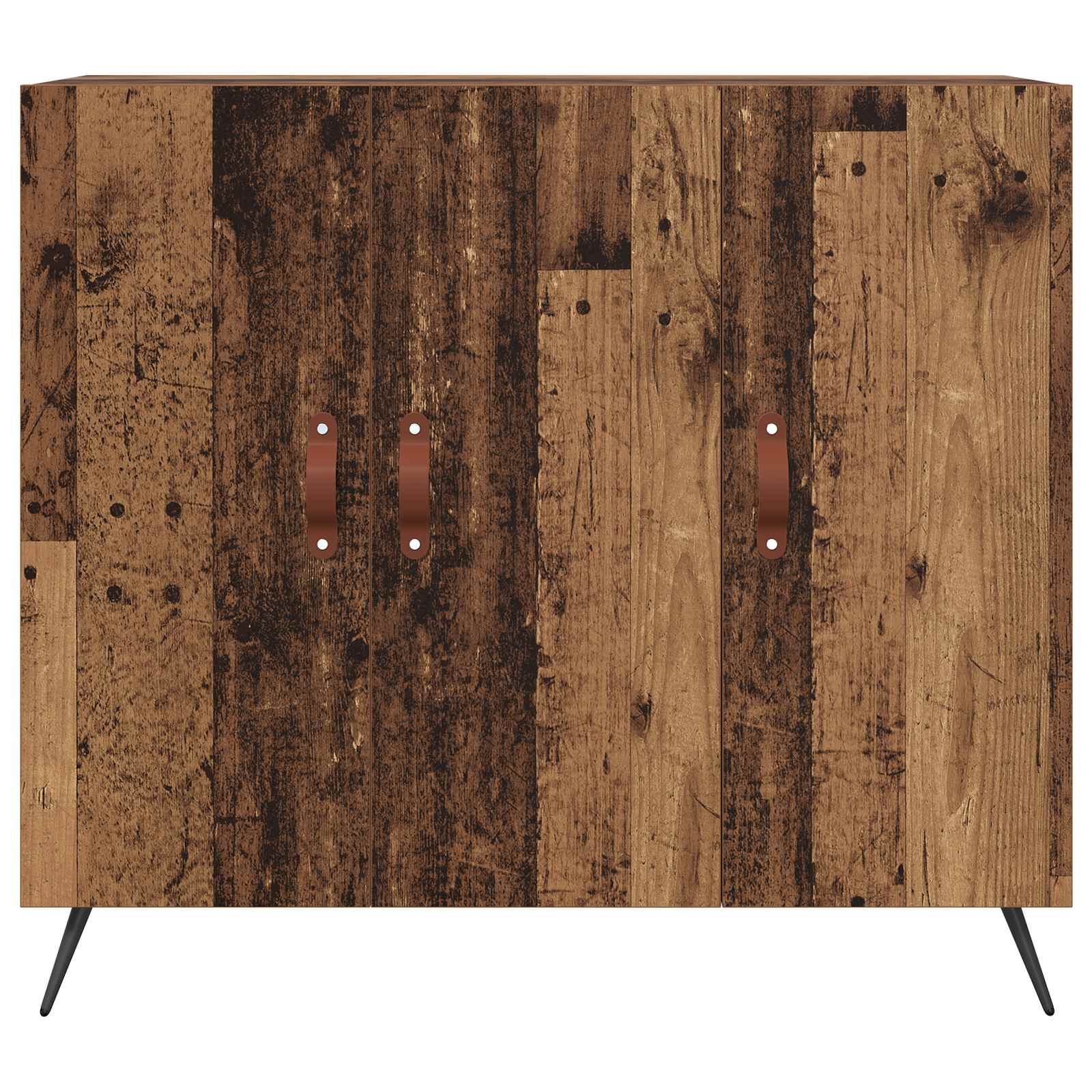 Aparador Madera vieja 89,5 x 34 x 80 cm Madera de ingeniería