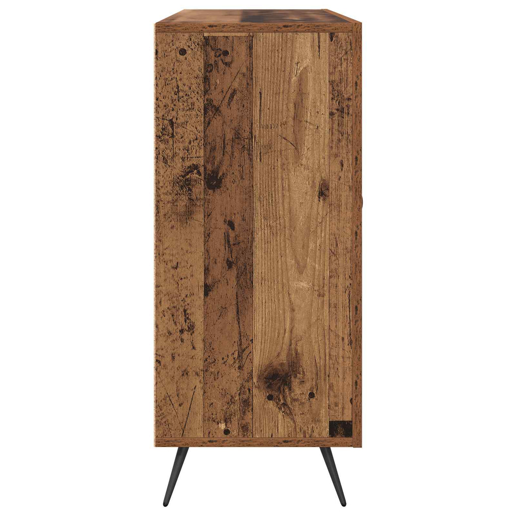 Aparador Madera vieja 89,5 x 34 x 80 cm Madera de ingeniería