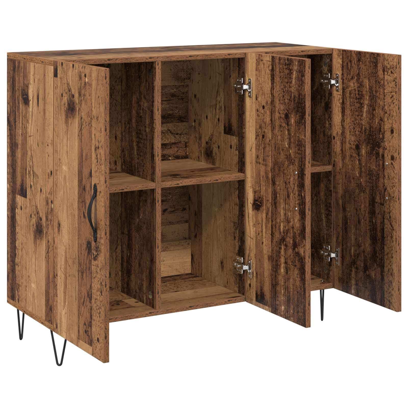 Aparador Madera vieja 90 x 32,5 x 80 cm Madera de ingeniería