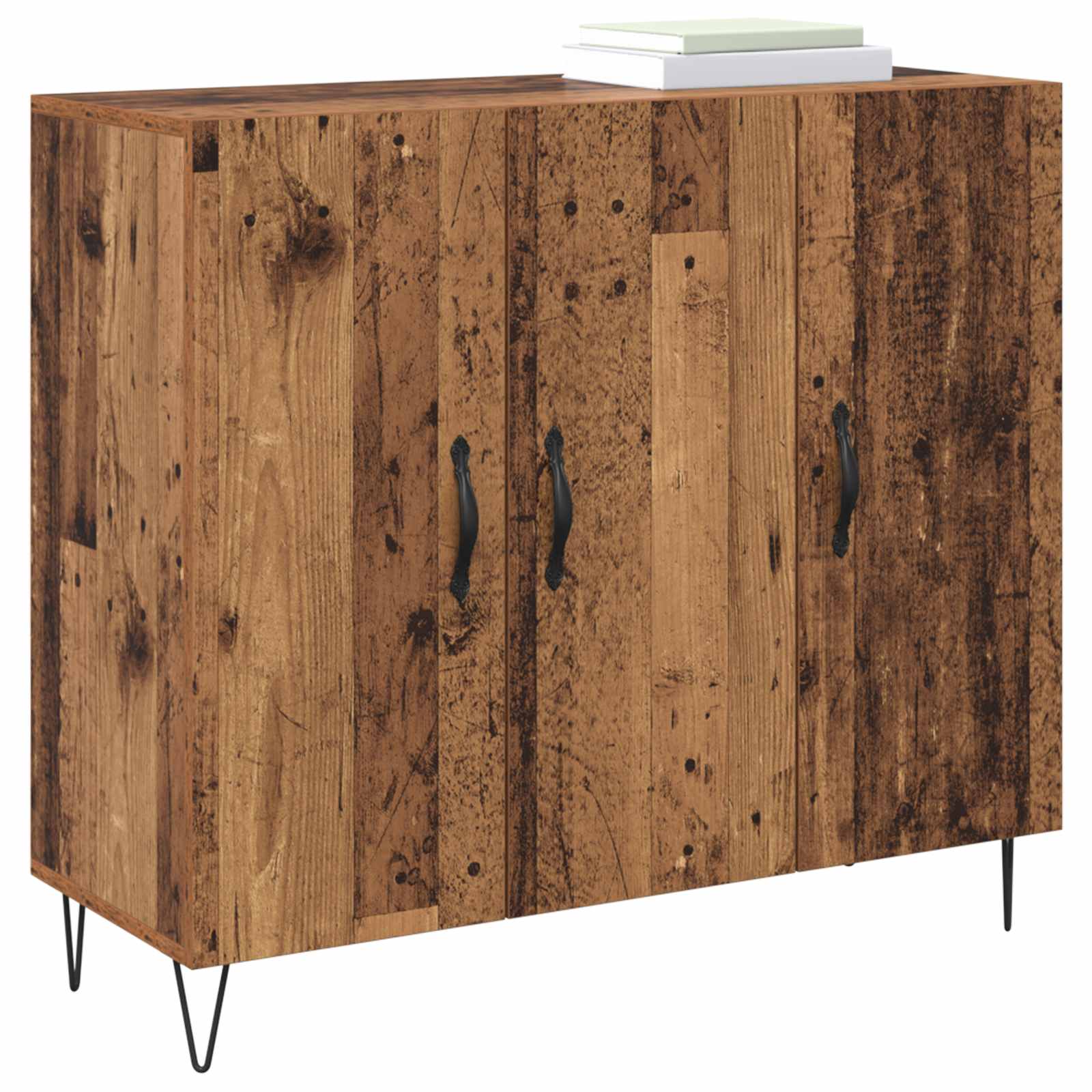 Aparador Madera vieja 90 x 32,5 x 80 cm Madera de ingeniería