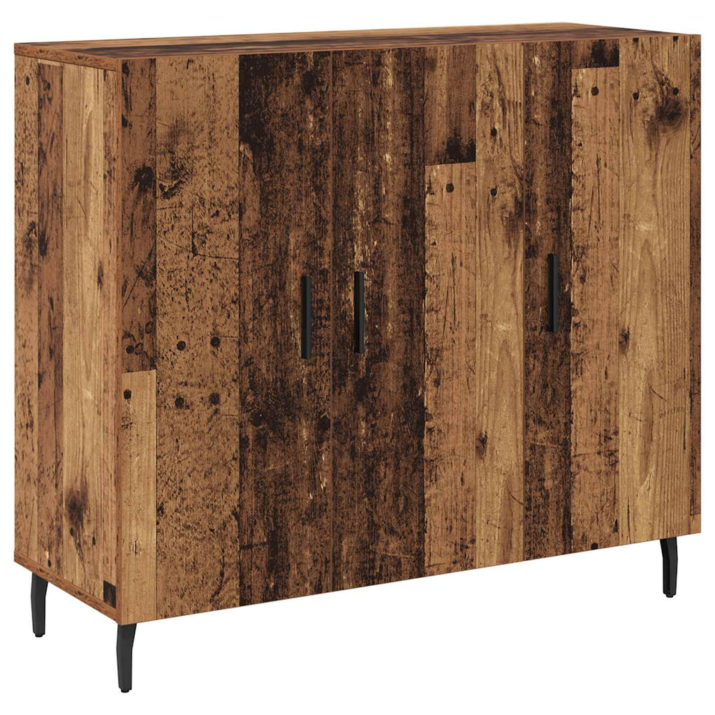 Aparador Madera vieja 90 x 34 x 80 cm Madera de ingeniería