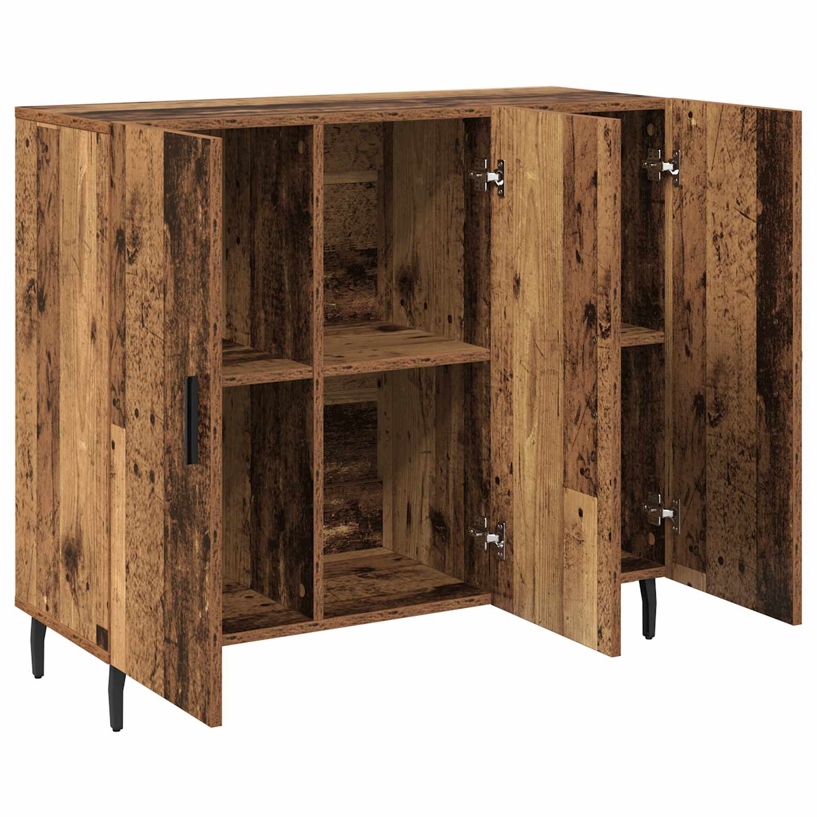 Aparador Madera vieja 90 x 34 x 80 cm Madera de ingeniería